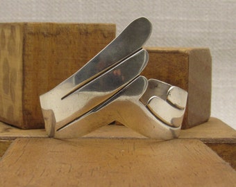 Southwest Sterling Silver Cuff Bracelet Signed P Yazzie +