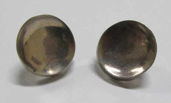 Sterling Silver Screw On Earrings