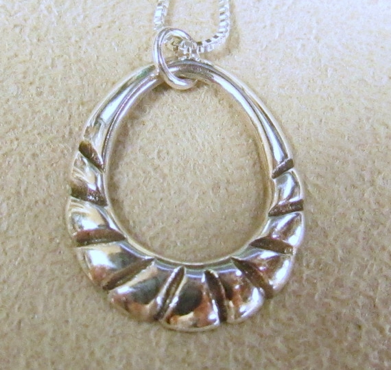 Sterling Silver Necklace + - image 2