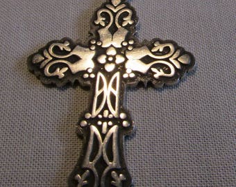 Sterling Silver Cross Pendant from Mexico