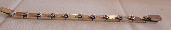 Sterling Silver Rectangles Link Bracelet from Mex… - image 5