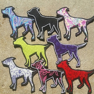 Dog Silhouette patch