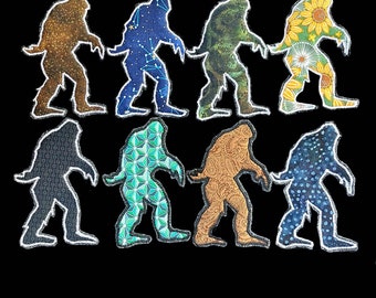 Bigfoot Sasquatch Silhouette Patch