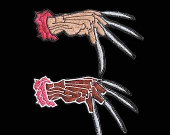 Freddy Krueger Halloween Handgemaakte Applique Patch