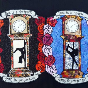Cats Under The Stars "Time's A Stripper" Grateful Dead Patch