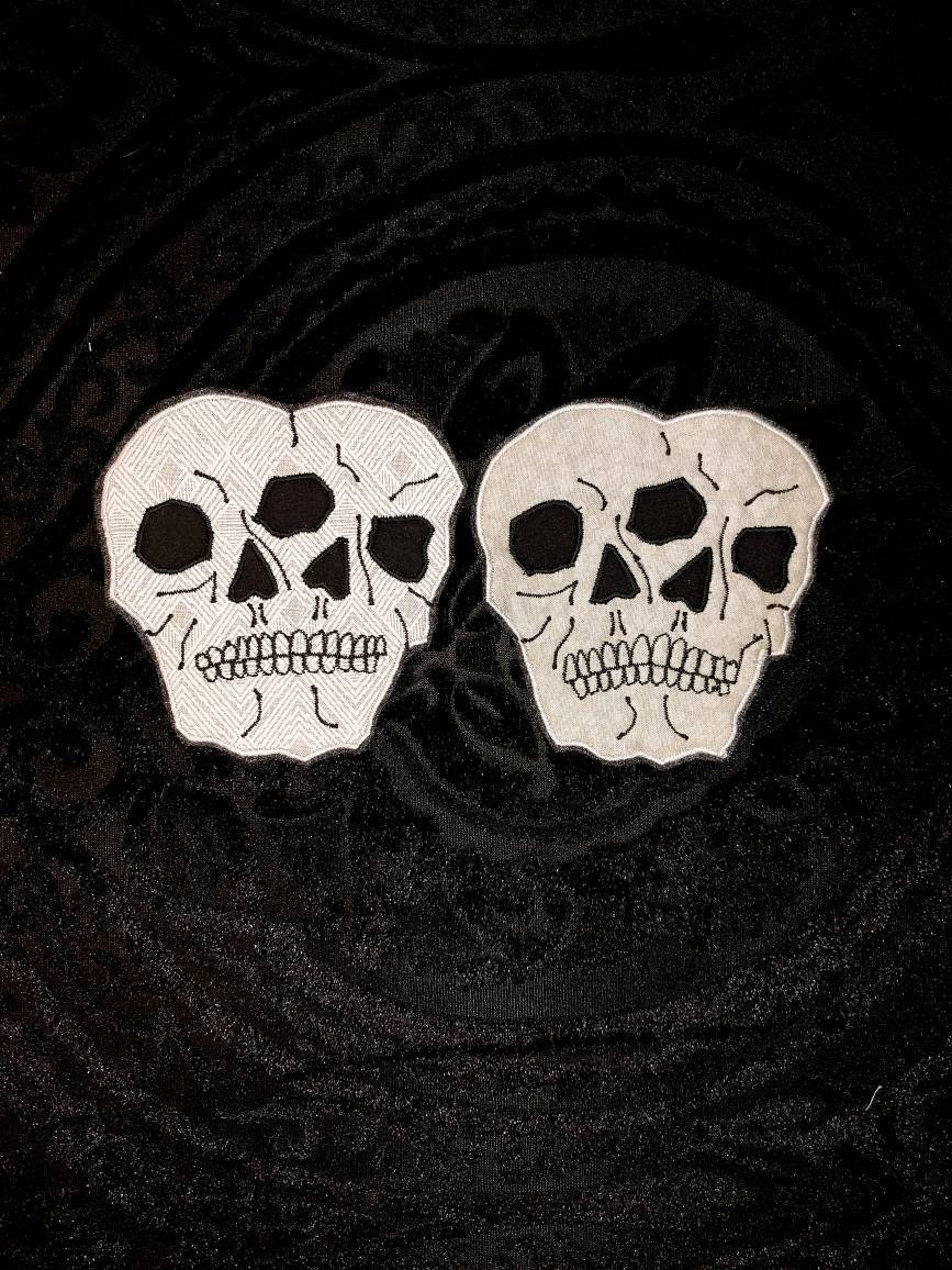トップス unknown asymmetry cutsew skull patch Triple Aught Design Mean T-Skull Patch – HitchHikers SG