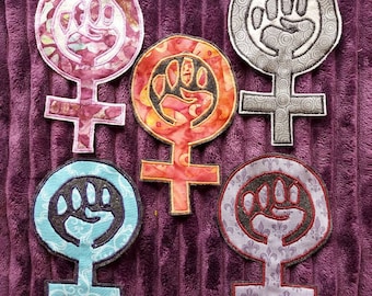 Riot Grrrl Feminist Punk Patch