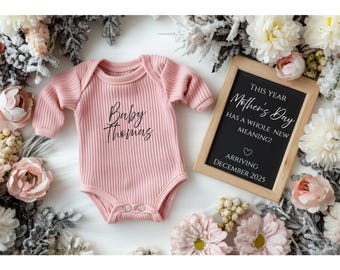 Mother's Day Pregnancy Announcement