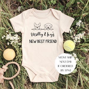 Dog Baby Onesie | New Best Friend