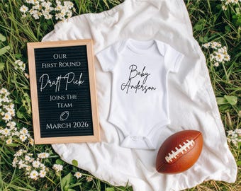Football Pregnancy Announcement