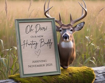 Deer Hunting Pregnancy Announcement