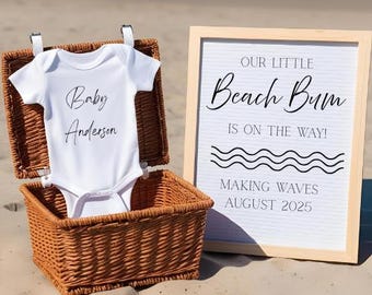 Summer Pregnancy Announcement