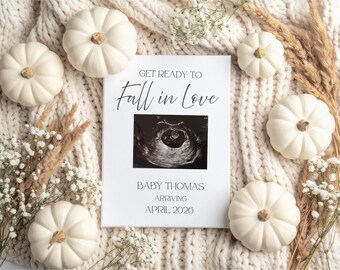 Fall Pregnancy Announcement | Gender Neutral