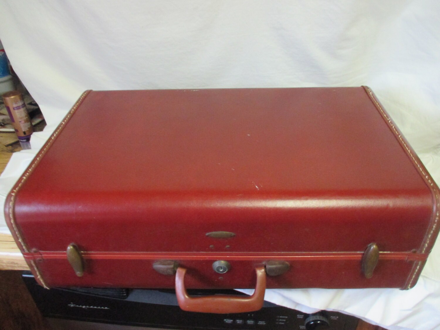 Vintage Samsonite Light Pink Lined 