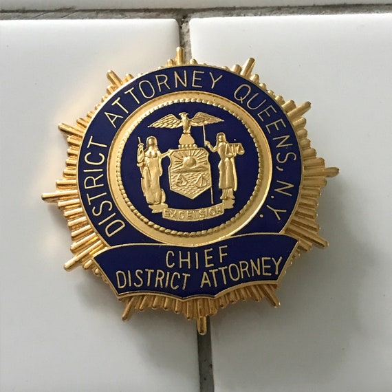 Vintage Badge Chief District Attorney District Attorney -  Portugal