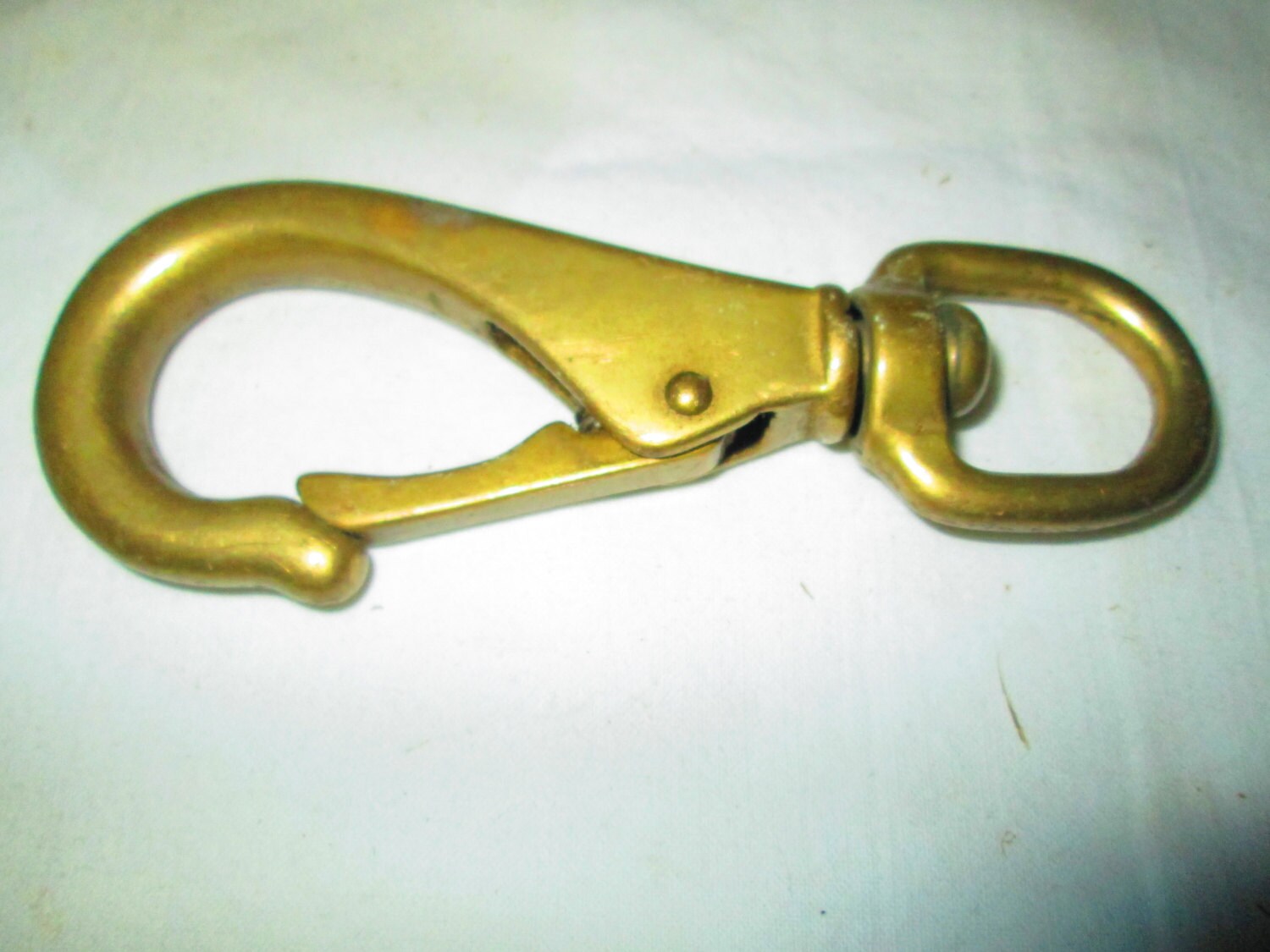 Vintage Brass Pully Hook Boat rope hook 3 Etsy
