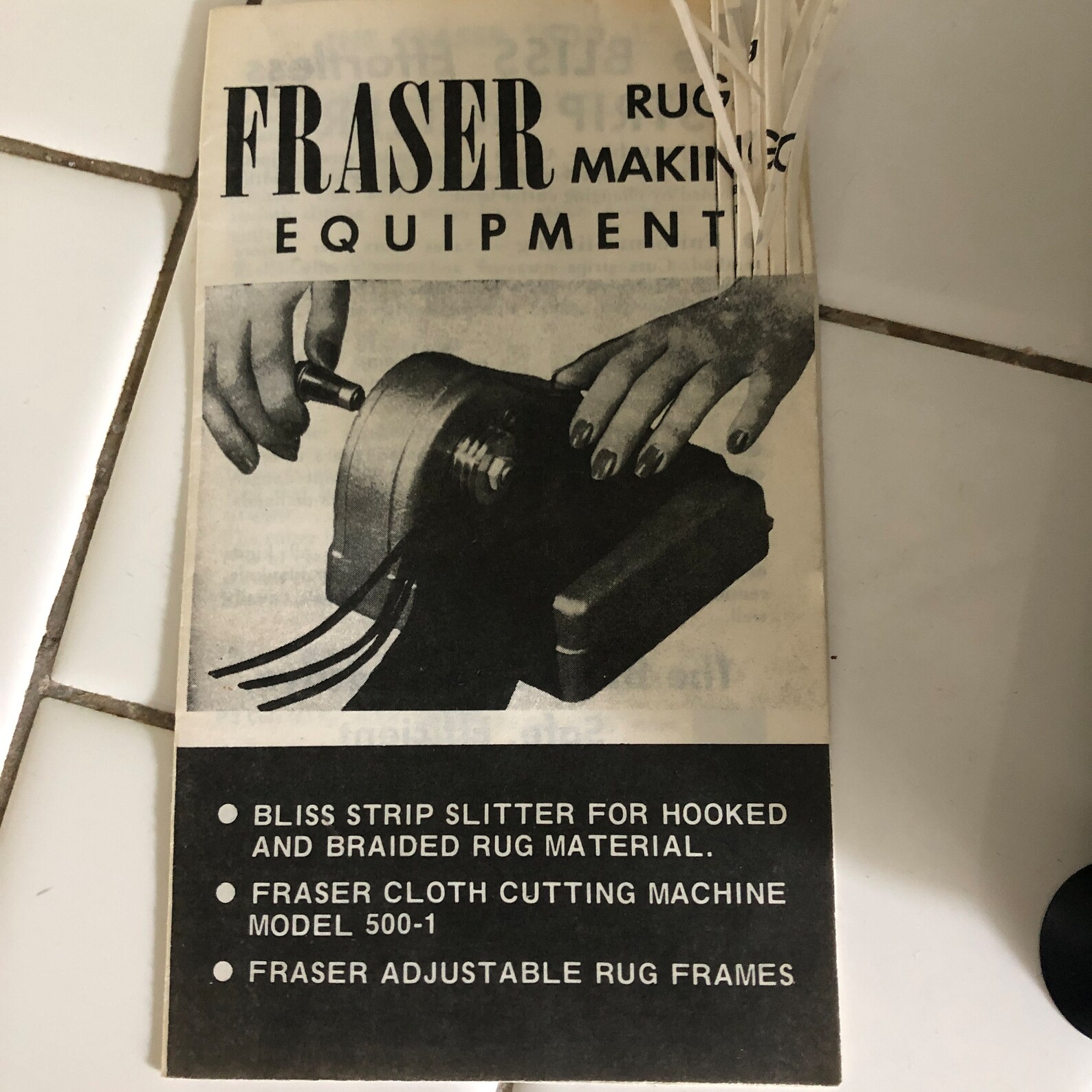 Bliss Harry Fraser Fabric Cutter for Rug Hooking Model 5001 Etsy