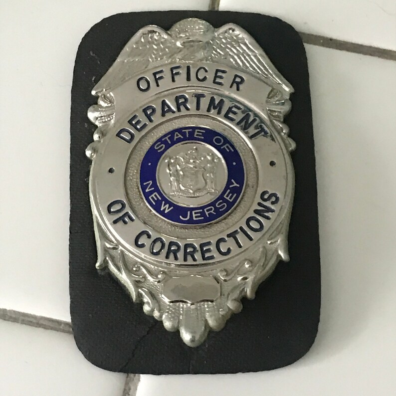 Obsolete Badge New Jersey Department of Corrections Etsy