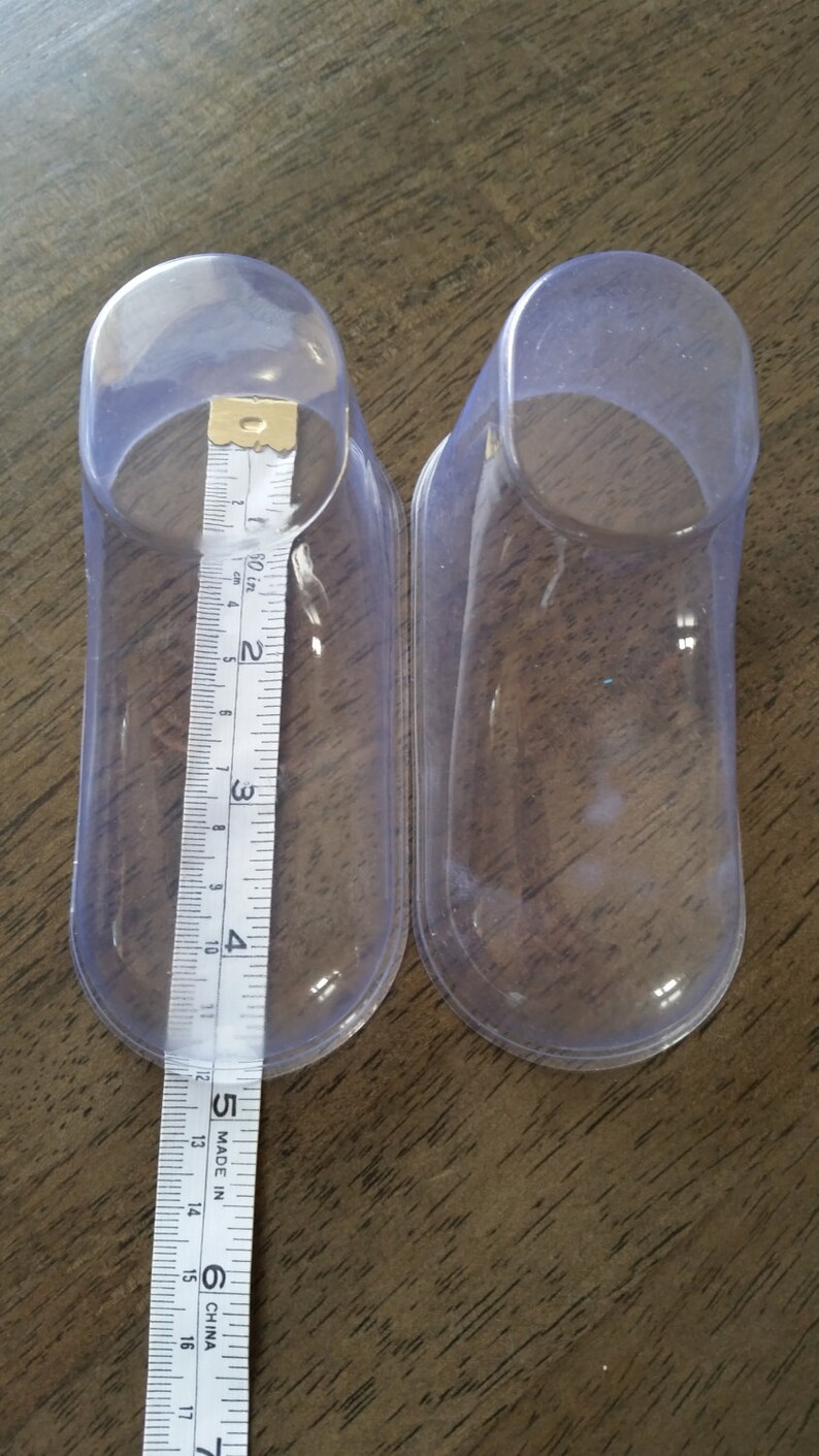 Shoe display inserts plastic inserts Booties set of 5 Etsy