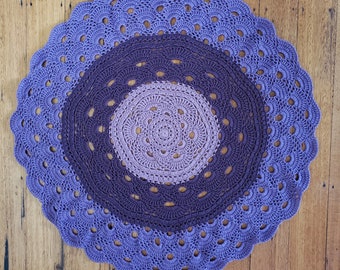 PDF Crochet pattern, Virus Baby Blanket and mandala in one