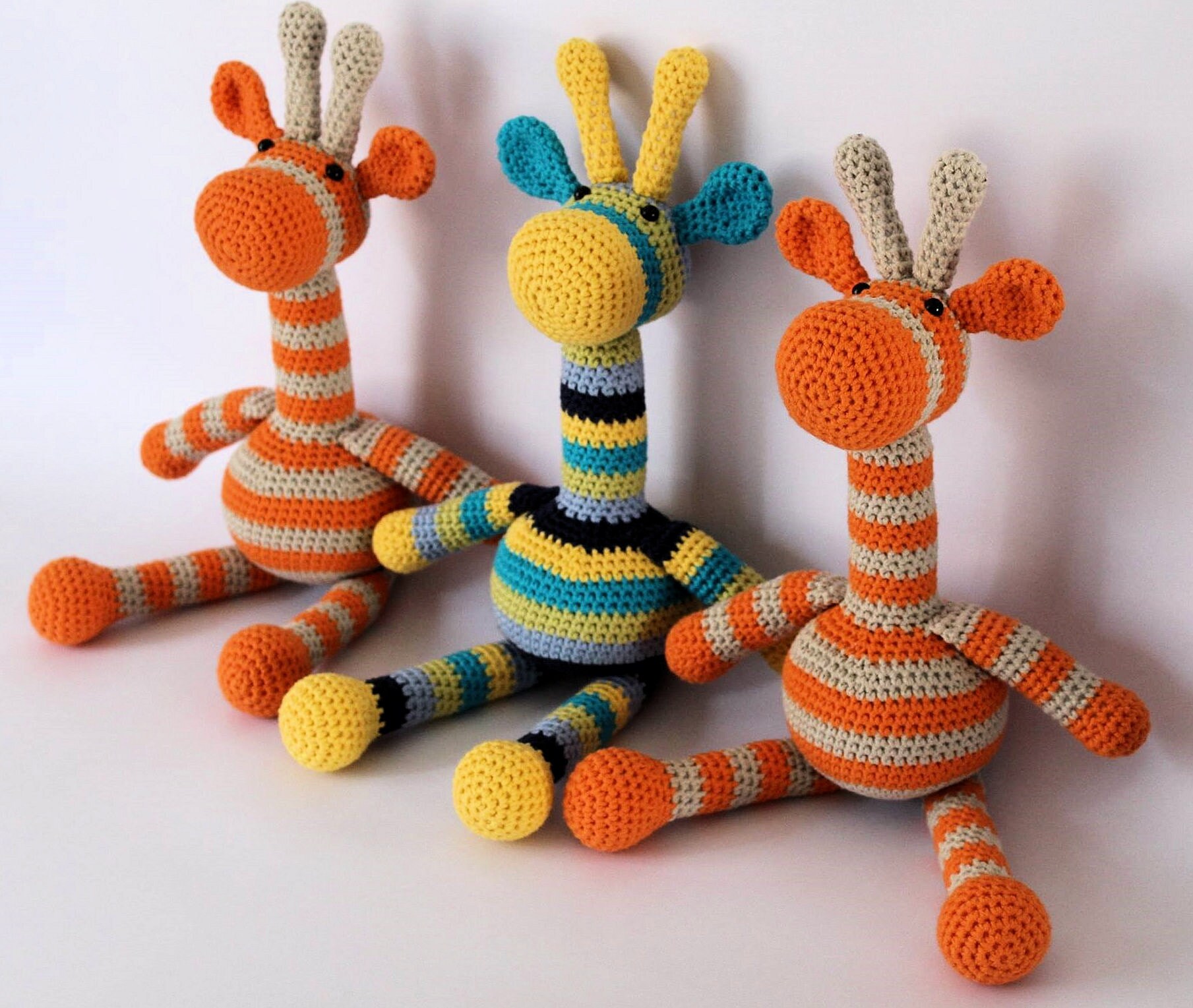 PDF Giraffe Pattern by Addicted 2 The Hook 35cm Crochet | Etsy