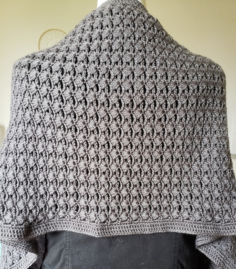 PDF crochet pattern Wrap with pockets image 2