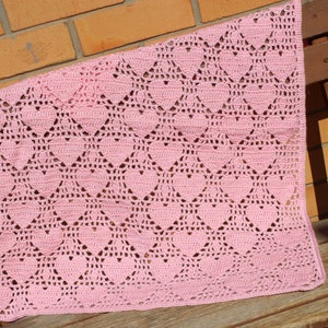 PDF, Crochet Pattern, Heart Blanket from Addicted 2 The Hook