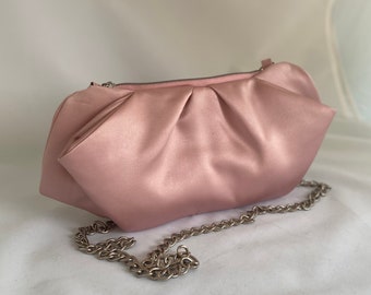 pink evening purse