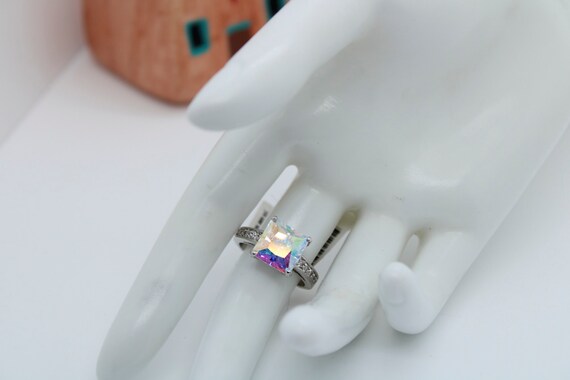 Mystic Rainbow Quartz Ring - image 2