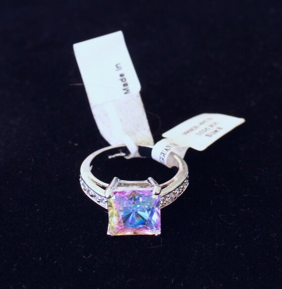 Mystic Rainbow Quartz Ring - image 3