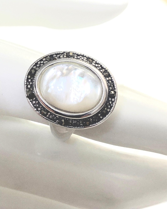 Natural Abalone Paua Shell Ring