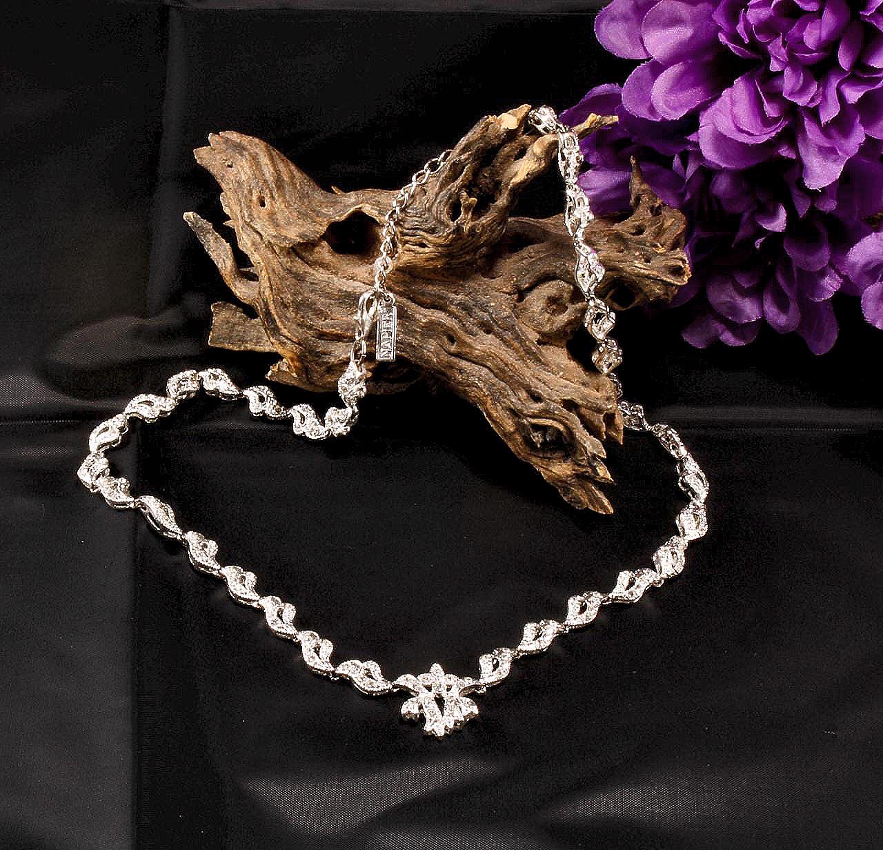 Vintage Napier Crystal Necklace - Etsy