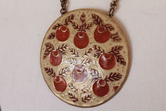 60's Lee Bernay Golden Hands Pendant - image 3