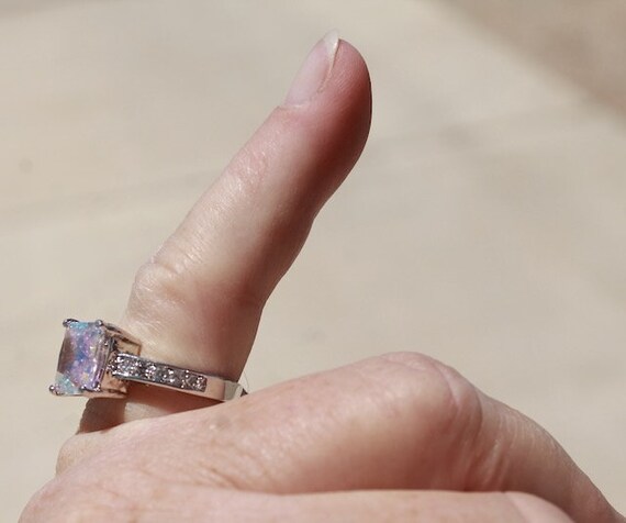 Mystic Rainbow Quartz Ring - image 6