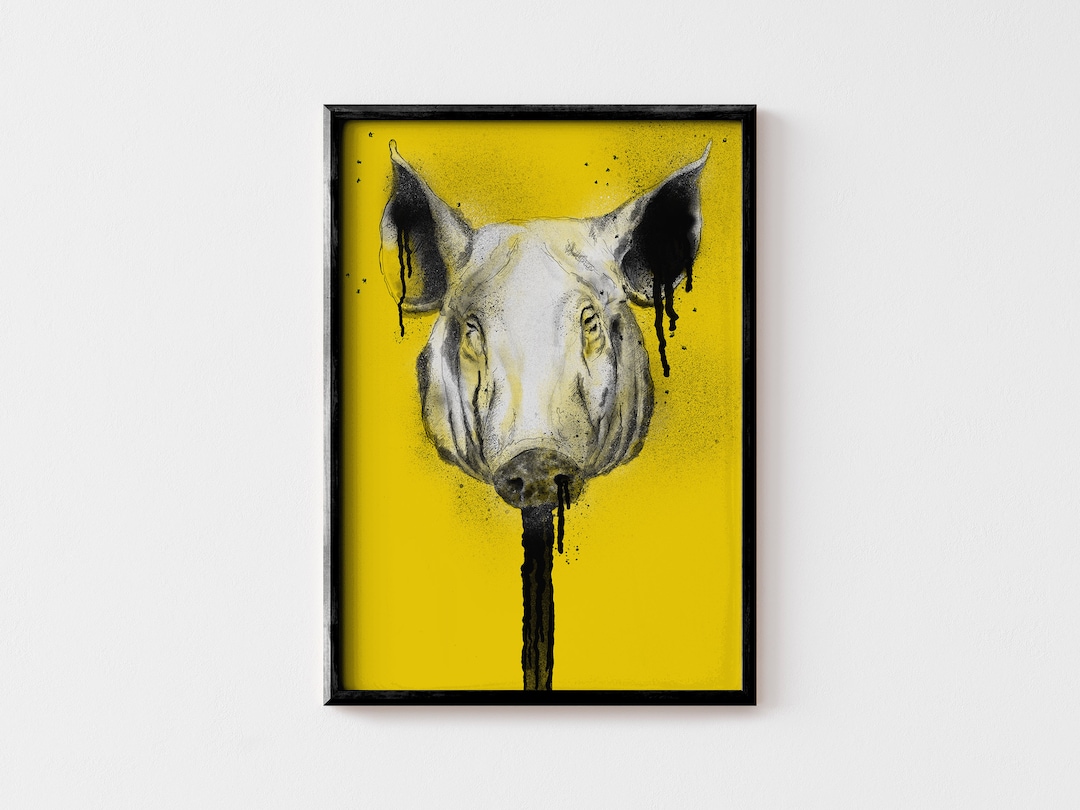 Pig's Head, Lord of the Flies Illustration by Savage Pieces. Digital