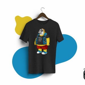 Worst line up ever: Comic Book Guy at a festival t-shirt by Savage Pieces
