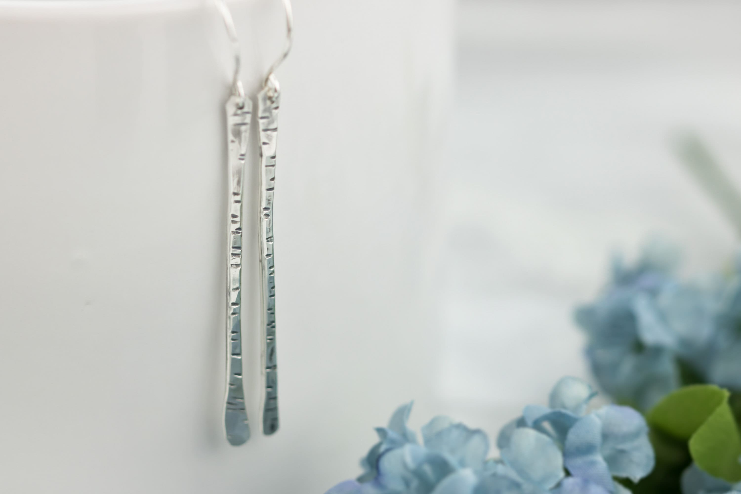 Sterling Silver Dangle Drop Earrings, Alaskan Nature Inspired Earrings, Unique Birthday Gift, For Nature Lovers, Sterling Silver Accessory