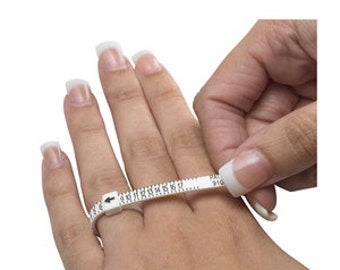 Wiederverwendbare einstellbare Ring Sizer, Ringmaß.