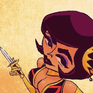 Dr Mrs The Monarch Pin Up