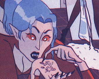 Vampire Risograph 8: Arithmomania