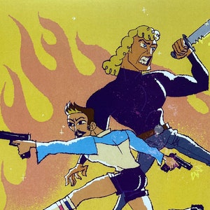 Brock and Shore Leave Pin Up