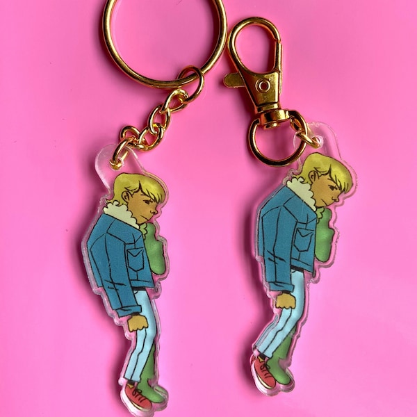 Venture Bros Sad Hank in Brock's Jacket Charm