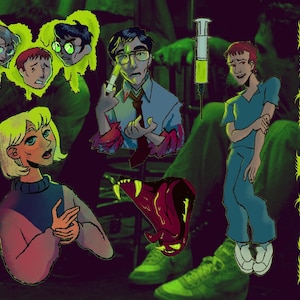 Re-Animator Sticker Sheet