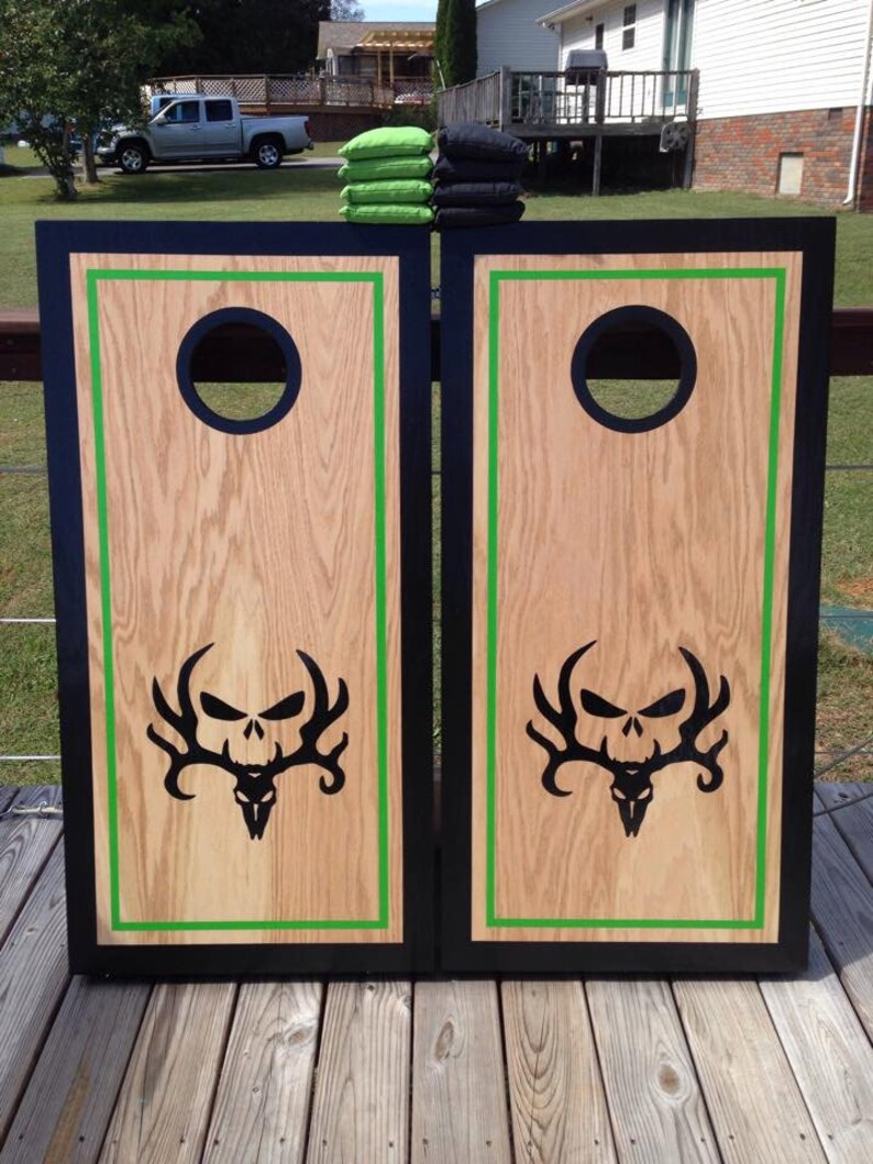 Tableros de agujeros de maíz personalizados del colector de | Etsy