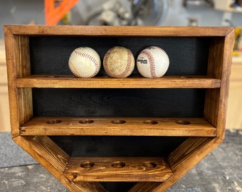 Home plate baseball display
