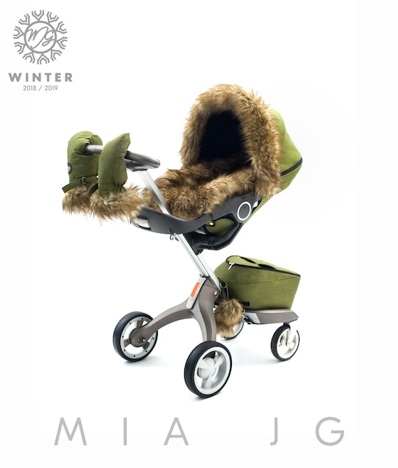 stokke winter kit black melange