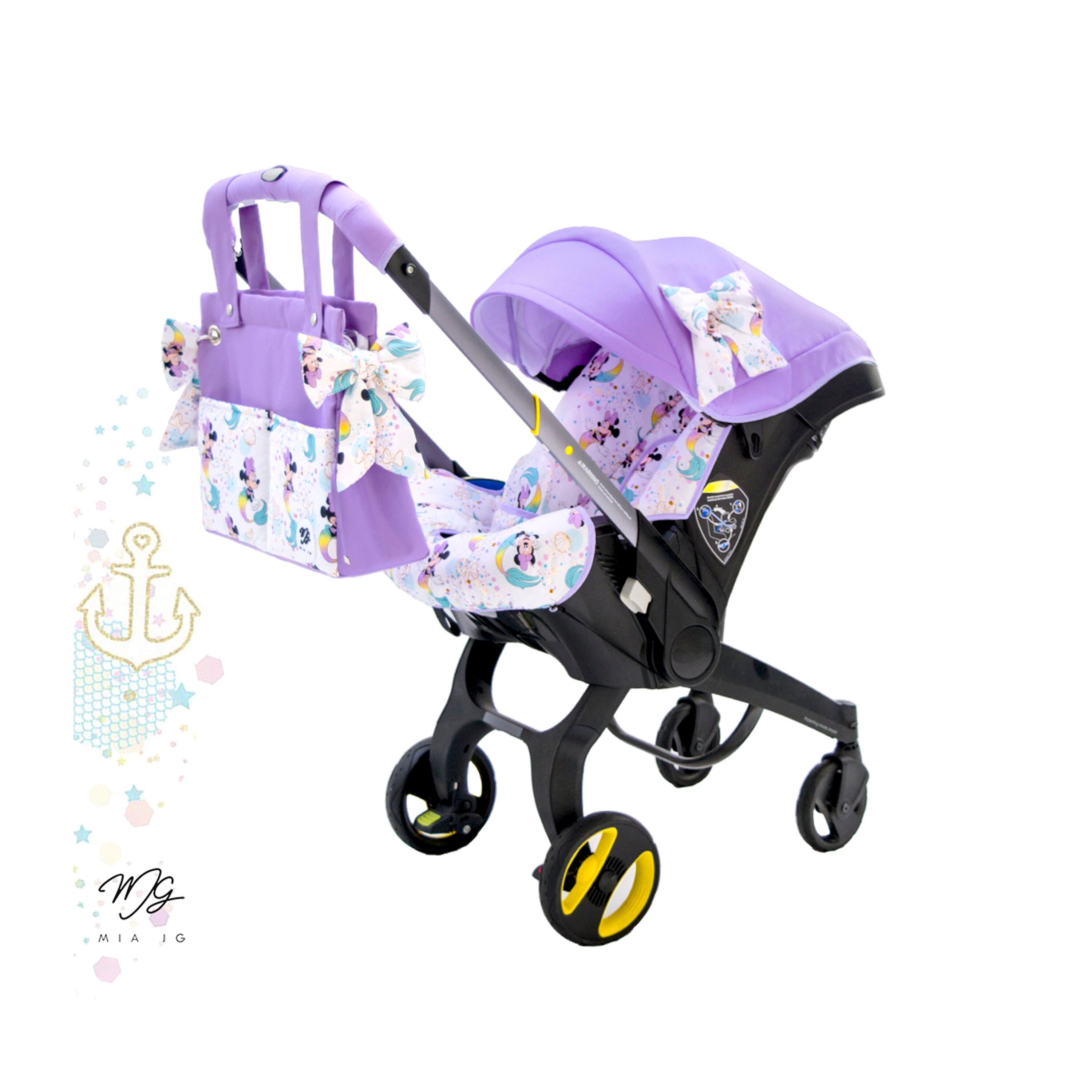 Minnie mouse stroller clearance and carseat