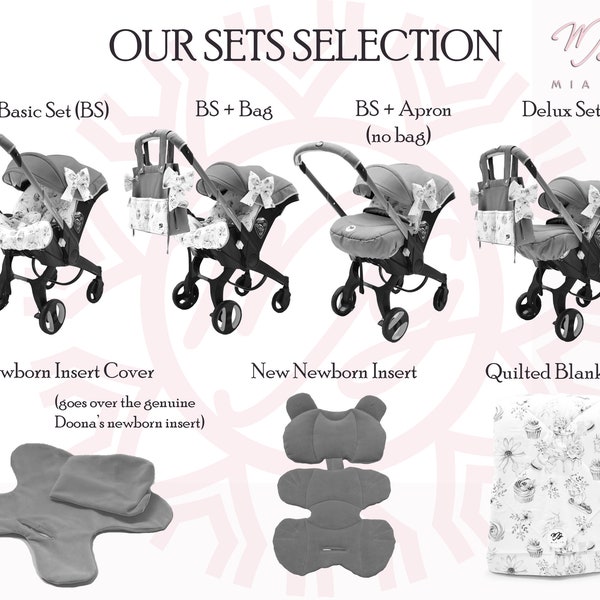 Mia JG's Custom Doona Stroller Accessories