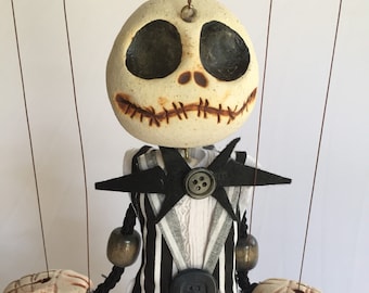 Jack Skellington Puppet/Costume, A full-sized puppet positi…