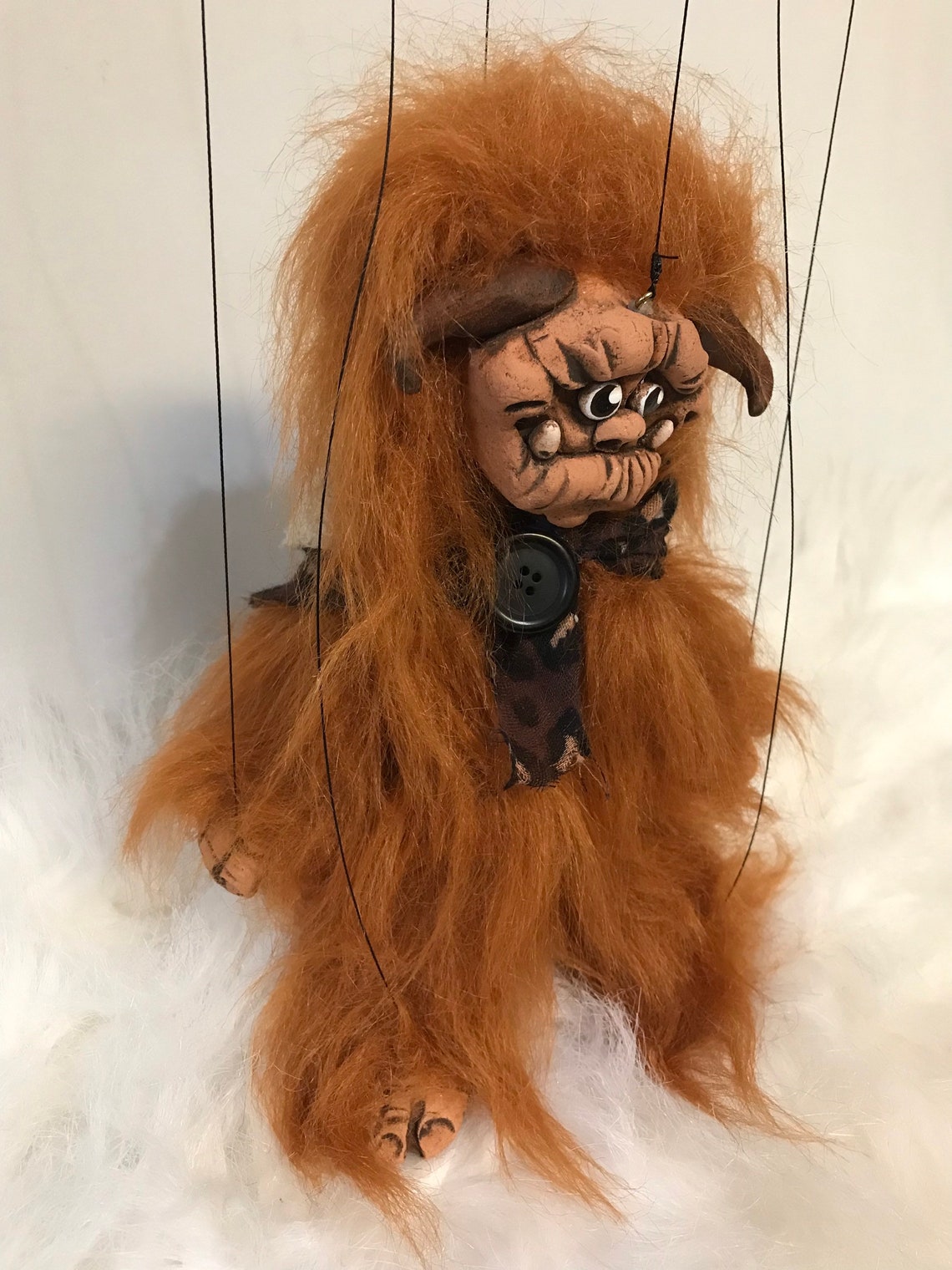 Ludo Labyrinth OOAK Puppet Handmade By The Etsy